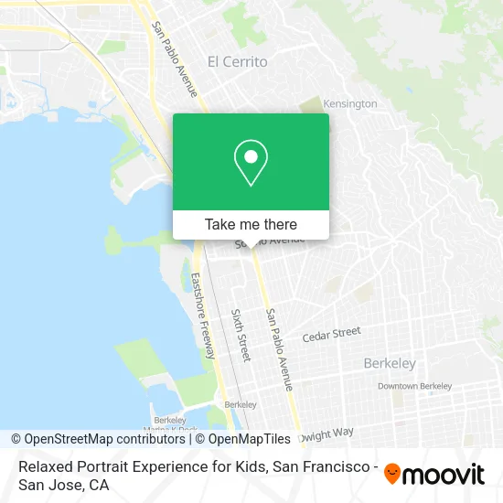 Relaxed Portrait Experience for Kids map