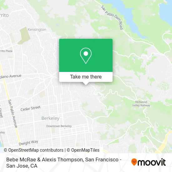 Mapa de Bebe McRae & Alexis Thompson