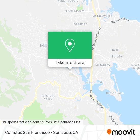 Coinstar map