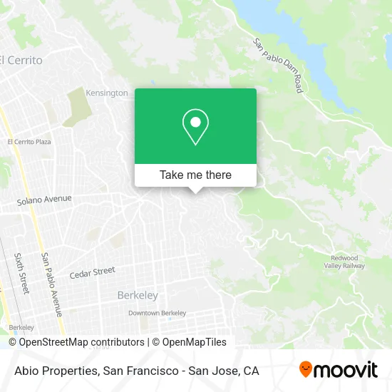 Mapa de Abio Properties