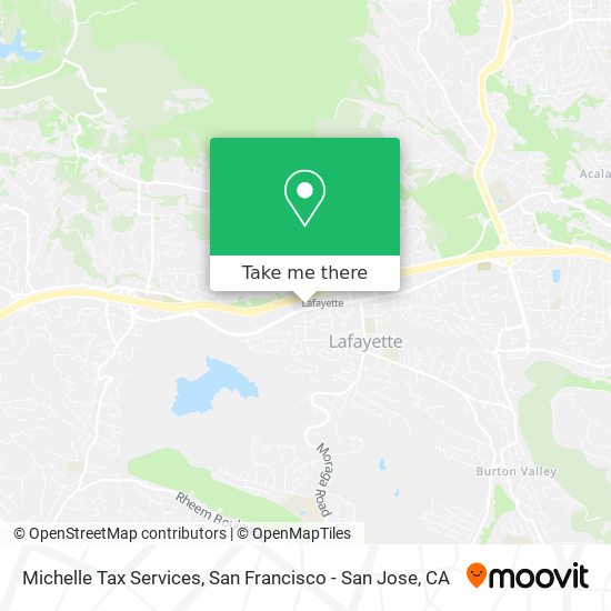 Michelle Tax Services map