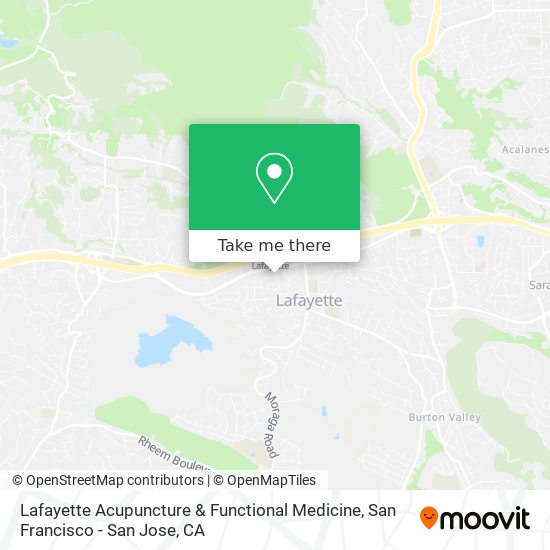 Lafayette Acupuncture & Functional Medicine map