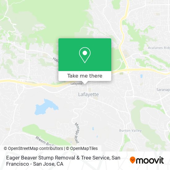 Mapa de Eager Beaver Stump Removal & Tree Service