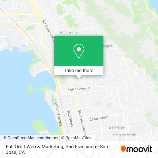Full Orbit Web & Marketing map