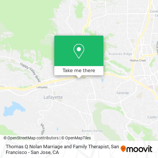 Thomas Q Nolan Marriage and Family Therapist map