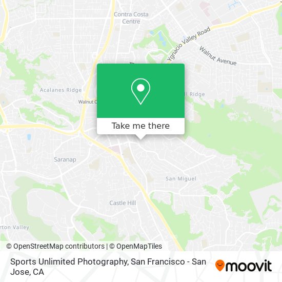 Sports Unlimited Photography map