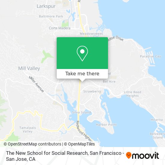 The New School for Social Research map