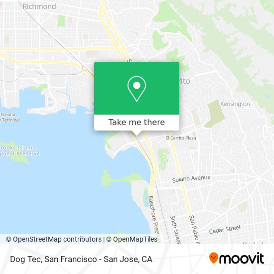 Dog Tec map