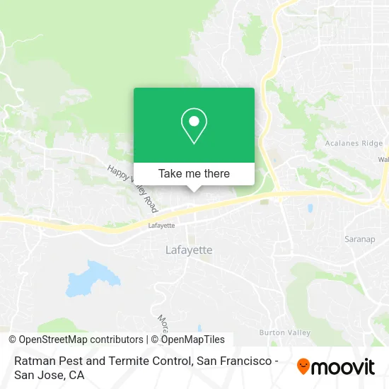 Ratman Pest and Termite Control map