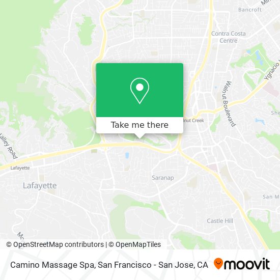 Camino Massage Spa map