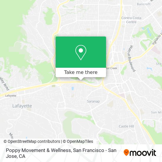 Poppy Movement & Wellness map