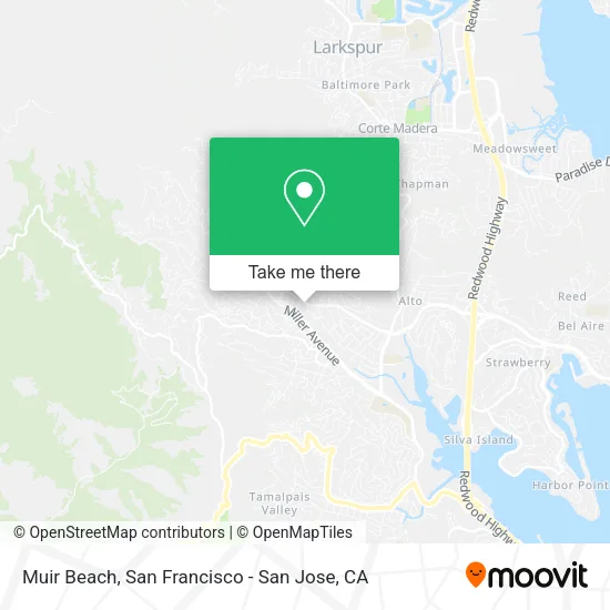Mapa de Muir Beach