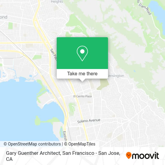 Gary Guenther Architect map