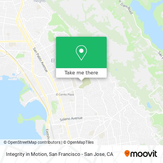Integrity in Motion map
