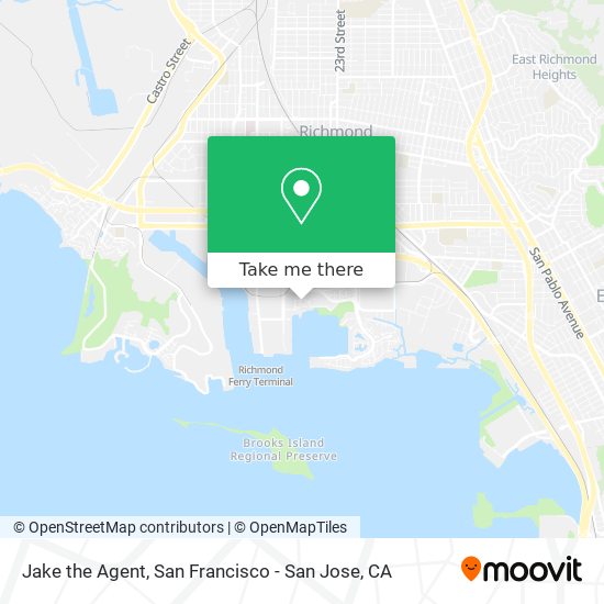 Jake the Agent map