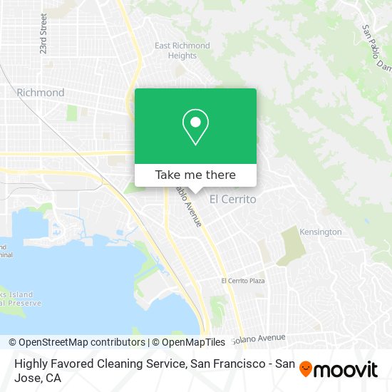 Highly Favored Cleaning Service map