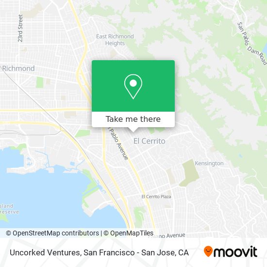 Mapa de Uncorked Ventures