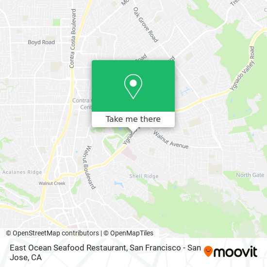 East Ocean Seafood Restaurant map