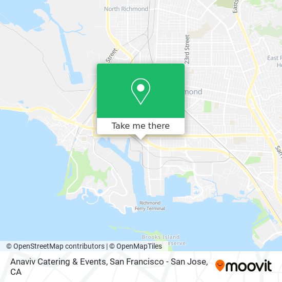 Anaviv Catering & Events map