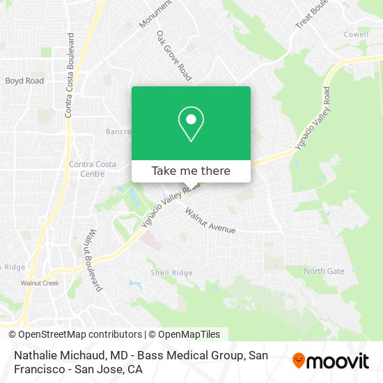Nathalie Michaud, MD - Bass Medical Group map