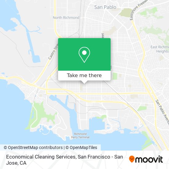 Economical Cleaning Services map