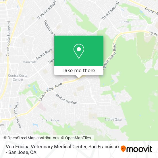 Vca Encina Veterinary Medical Center map