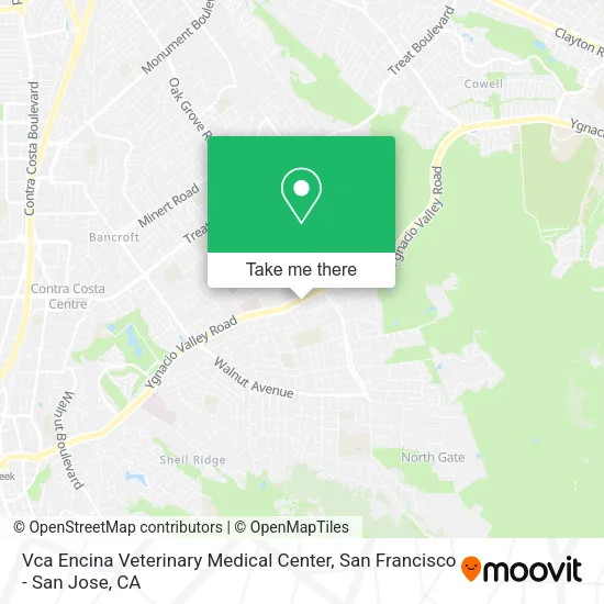 Vca Encina Veterinary Medical Center map