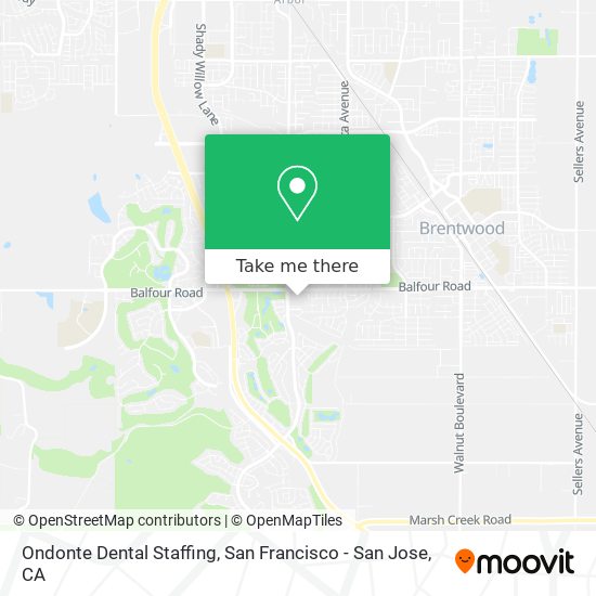 Ondonte Dental Staffing map