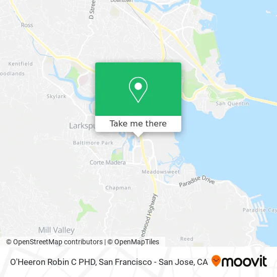 O'Heeron Robin C PHD map