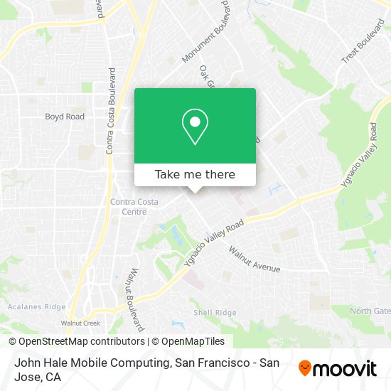 Mapa de John Hale Mobile Computing