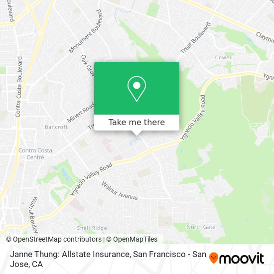 Janne Thung: Allstate Insurance map