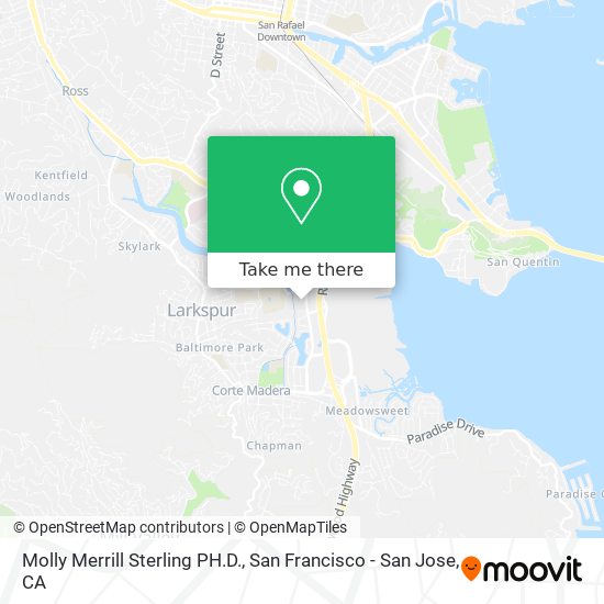 Molly Merrill Sterling PH.D. map