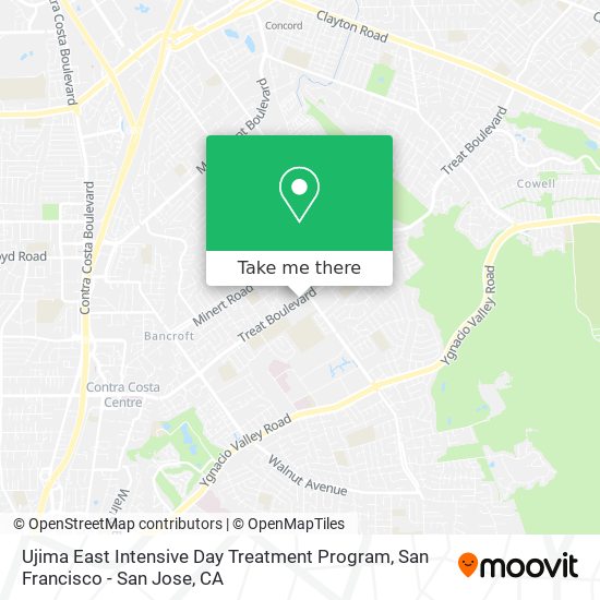 Ujima East Intensive Day Treatment Program map