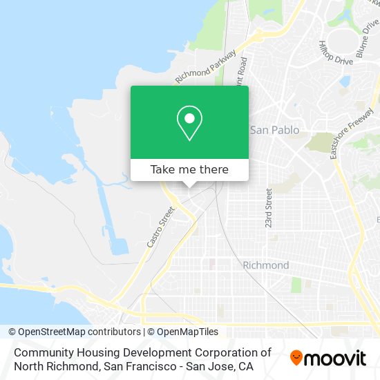 Community Housing Development Corporation of North Richmond map