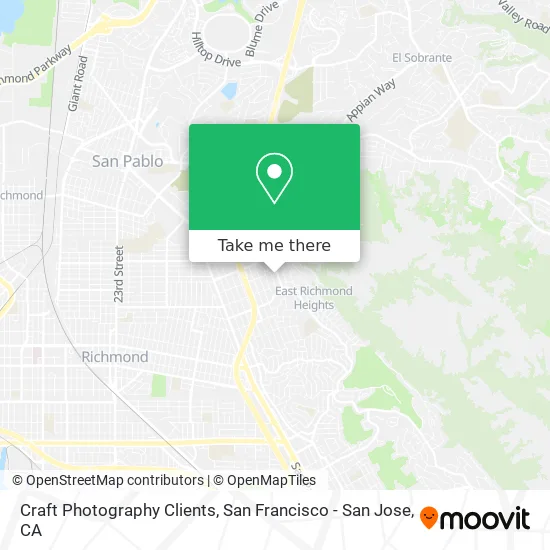 Craft Photography Clients map