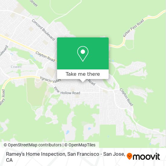 Ramey's Home Inspection map