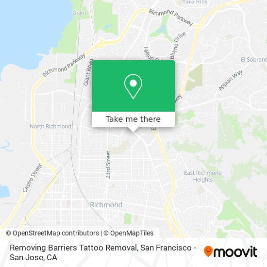 Mapa de Removing Barriers Tattoo Removal