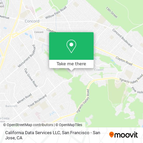 California Data Services LLC map