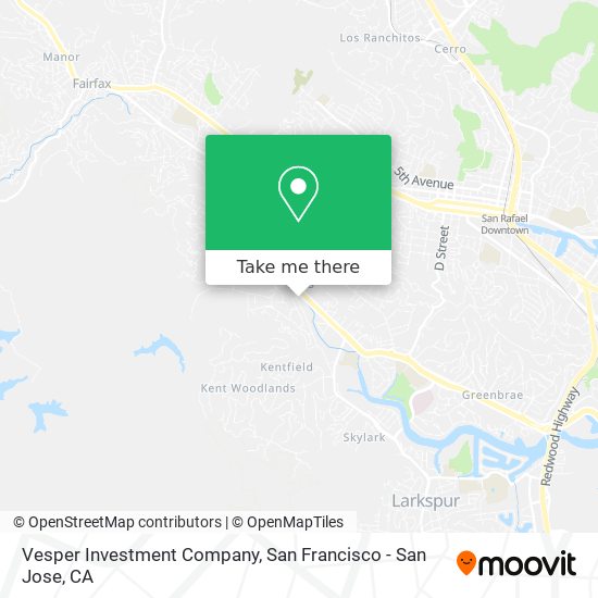 Mapa de Vesper Investment Company