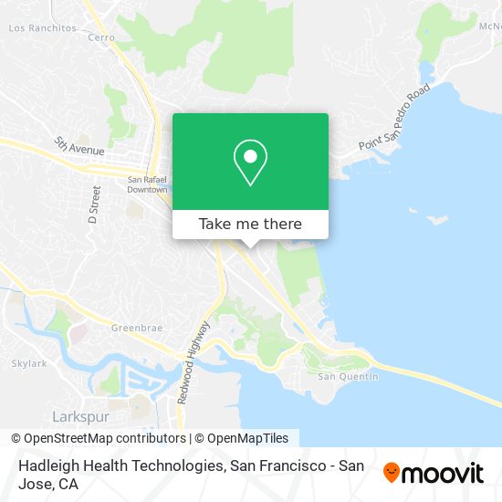 Mapa de Hadleigh Health Technologies