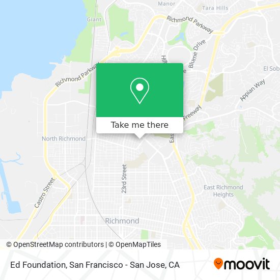 Ed Foundation map