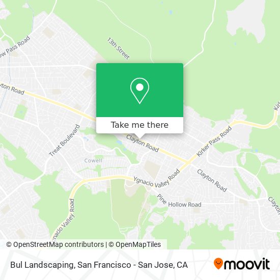 Bul Landscaping map