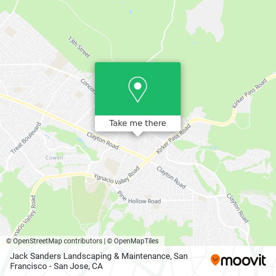 Mapa de Jack Sanders Landscaping & Maintenance