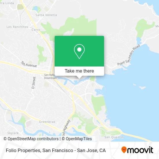 Folio Properties map