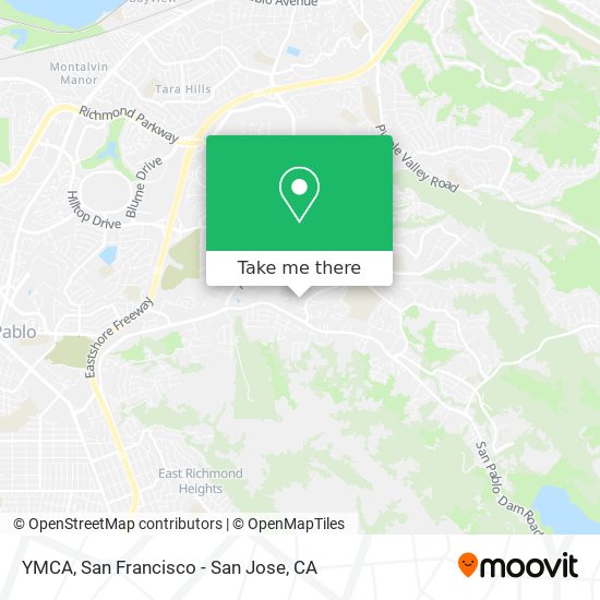 YMCA map