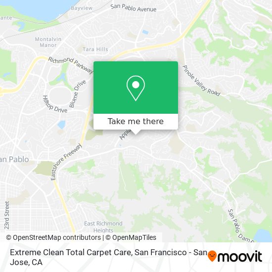 Extreme Clean Total Carpet Care map