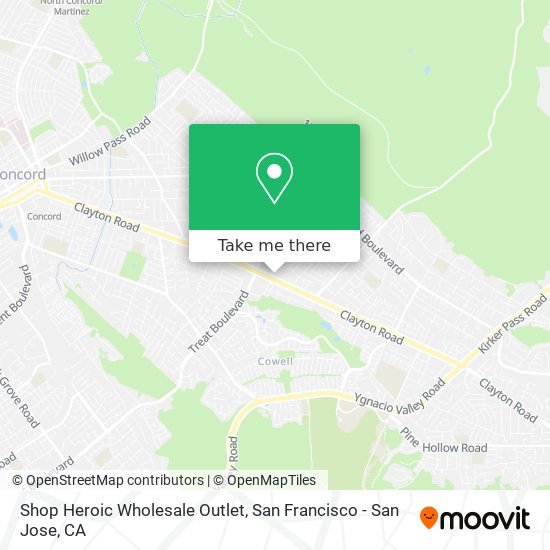 Mapa de Shop Heroic Wholesale Outlet