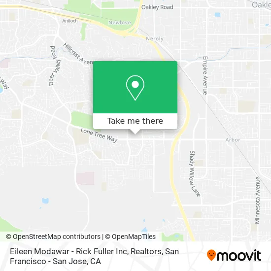 Eileen Modawar - Rick Fuller Inc, Realtors map