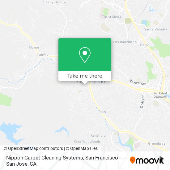 Nippon Carpet Cleaning Systems map