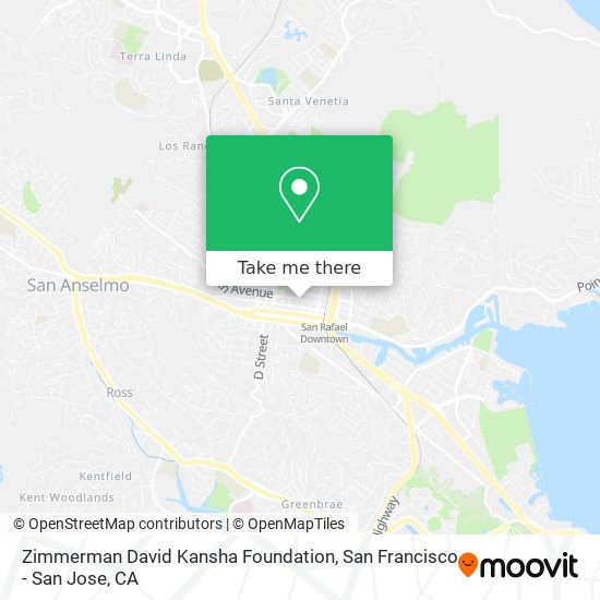 Mapa de Zimmerman David Kansha Foundation